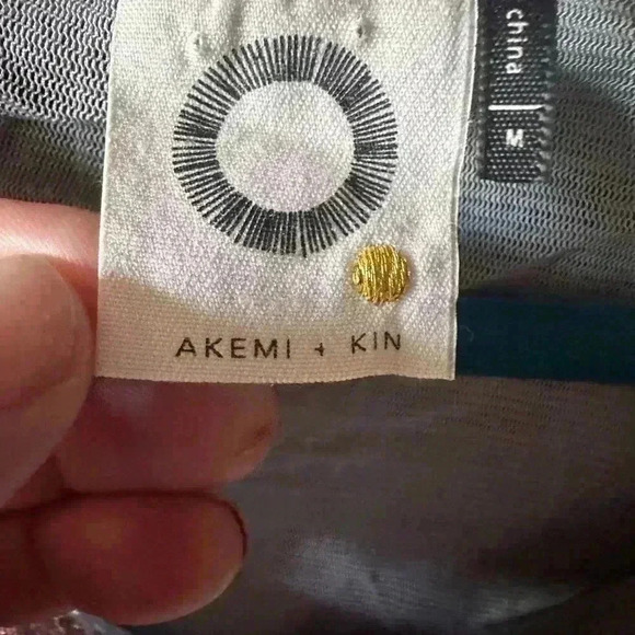 Anthropologie medium Boho chiffon long sleeve blouse by Akemi & Kin. - Picture 5 of 12